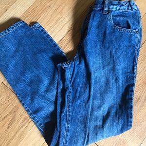 Old navy adjustable waist straight leg jeans